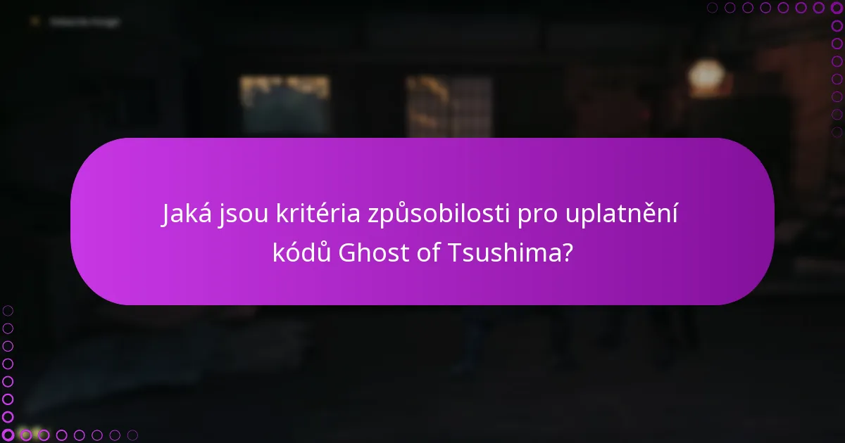 Jaké jsou alternativní metody pro přístup k digitálním bonusům Ghost of Tsushima?